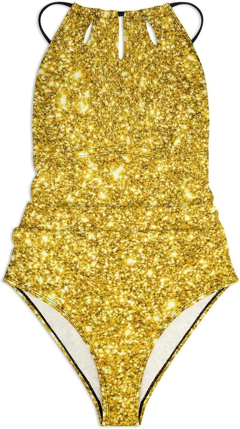 Supdreamc One Piece Swimsuit for All Women, Backless Swimwear Monokini Beachwear