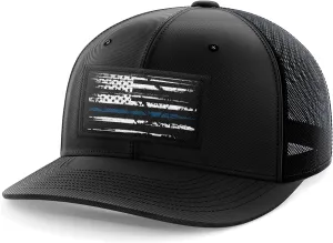 Tactical Pro Supply Flexfit Hat - American Flag Hat for Men & Women | Patriotic Woven USA Flag Flexfit Hats, Tactical Hats