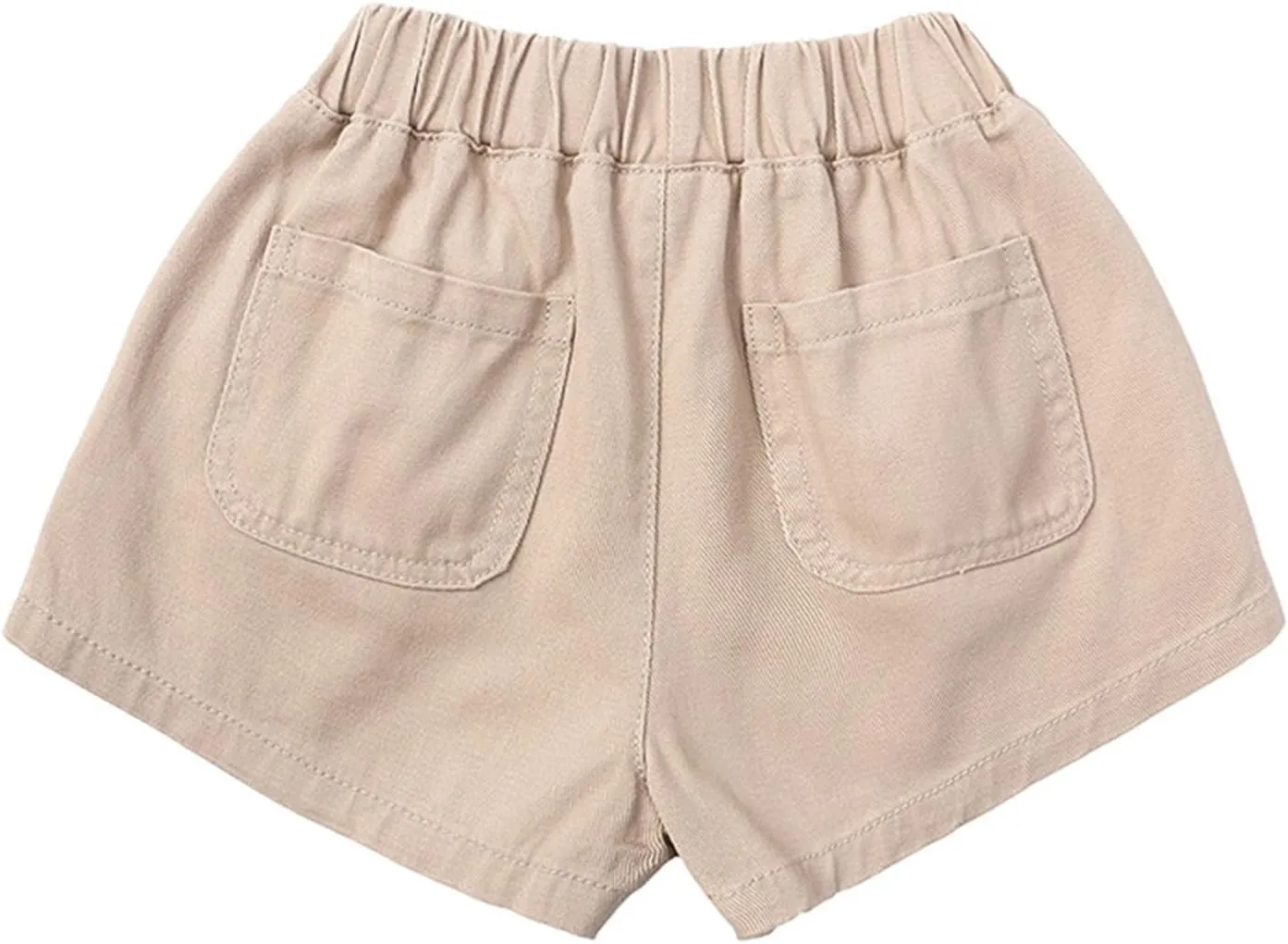 Toddler Boys Shorts French Terry Girls Cotton Shorts with Drawstring Casual Elastic Waist Pants Summer Clothes
