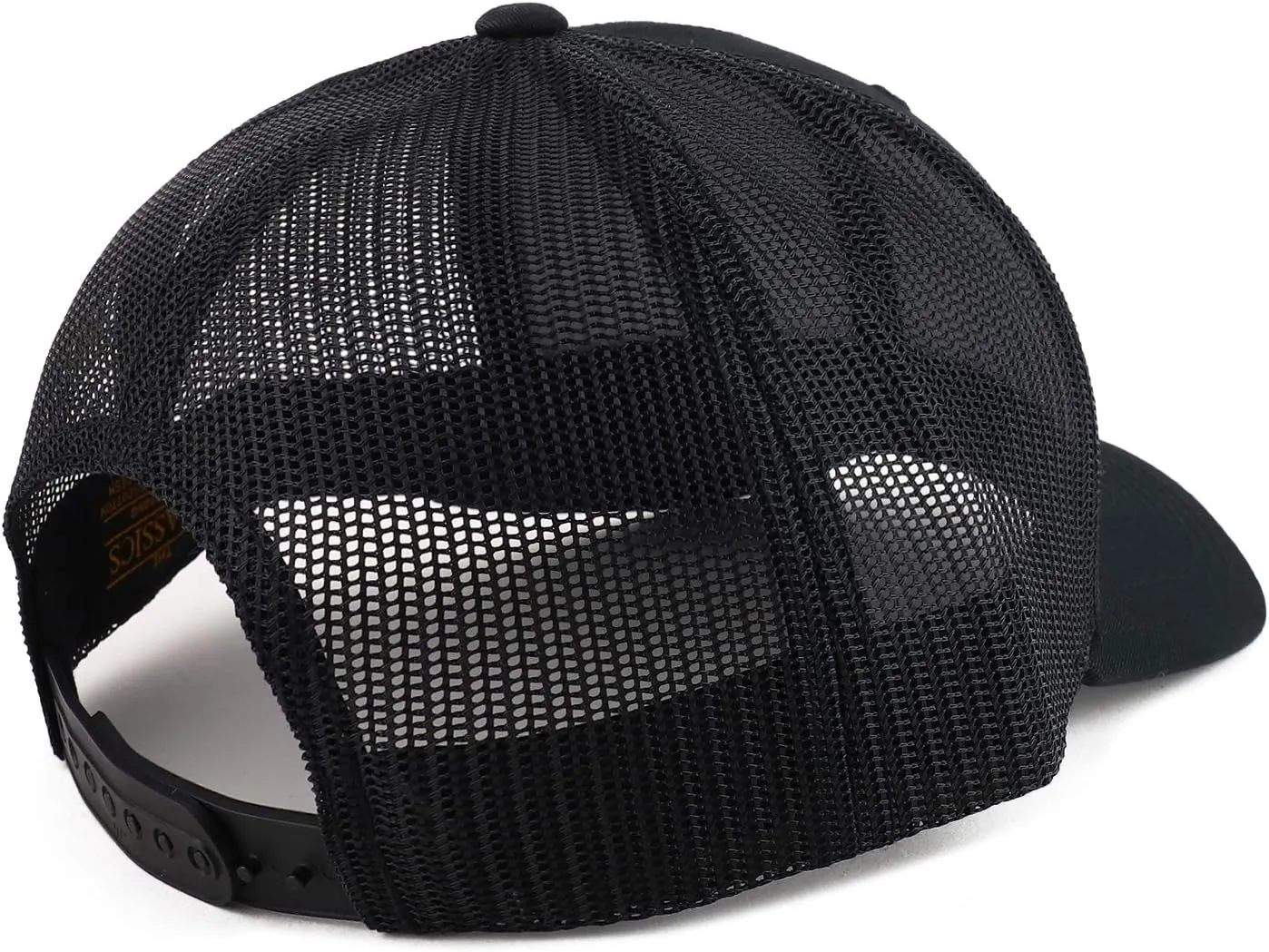 Trendy Apparel Shop Circular Mexico Patch 6 Panel Trucker Mesh Cap