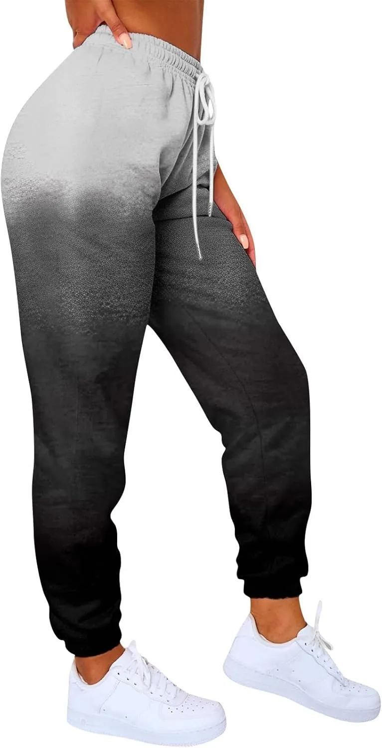 Women Baggy Sweatpants for Girls Teen high Waisted y2k Joggers Streetwear Pockets 2024 Cargo Pants Drawstring Bottoms