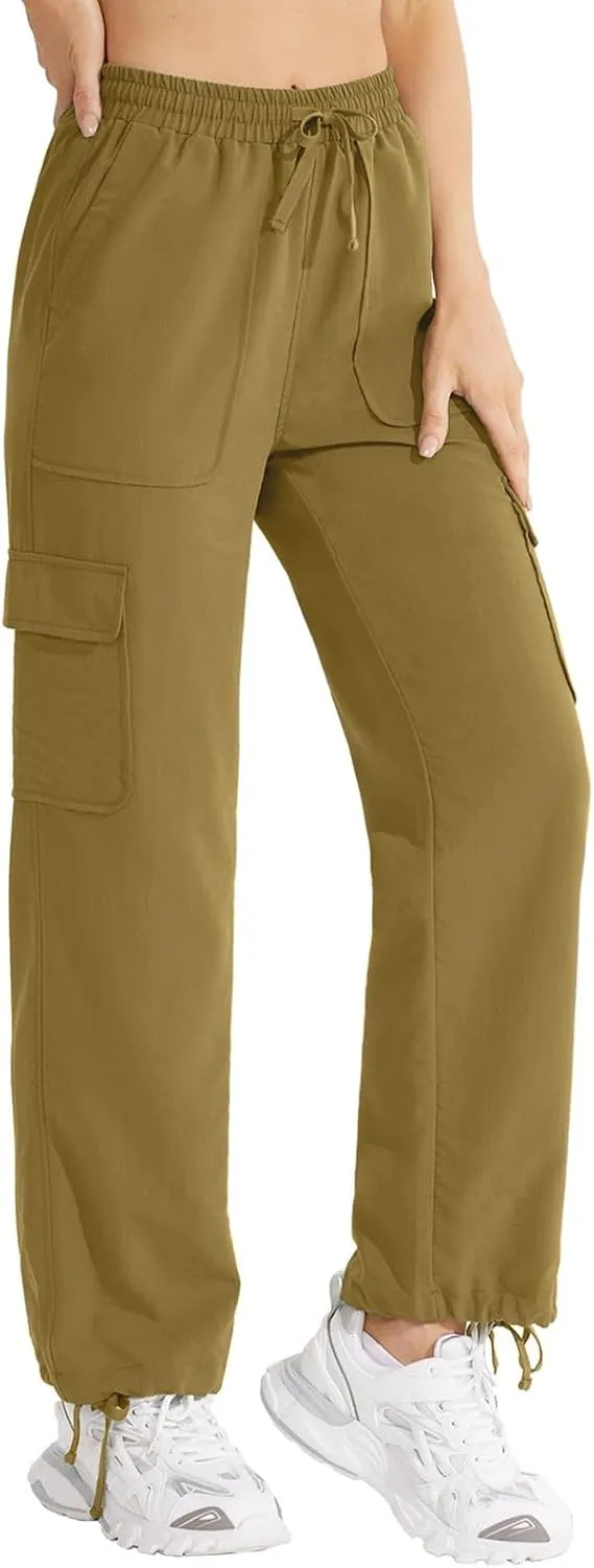 Women Baggy Sweatpants for Girls Teen high Waisted y2k Workout Joggers 2024 Cargo Pants Drawstring Bottoms Lounge