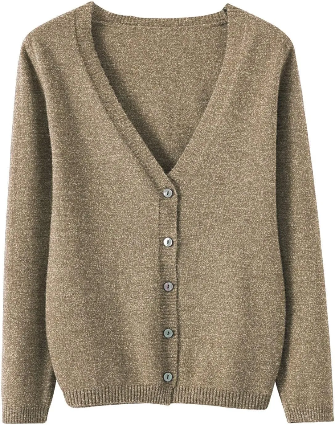 Women's Cable Knit Open Front Cardigans Sweater Casual Sweater Warm Top Button Down Loose Cardigan Outwear Womens