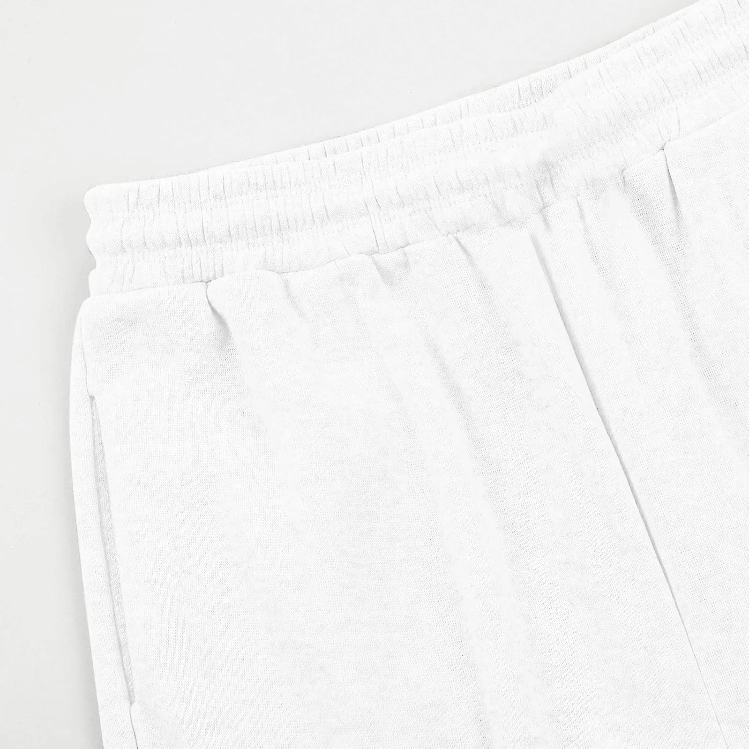 Women's High Waisted Sweatpants Cinch Bottom Sporty Active Joggers Pants Workout Baggy Lounge Bottoms with Pockets