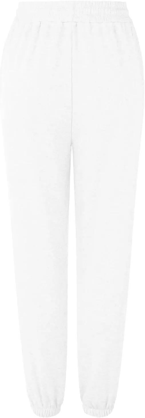Women's High Waisted Sweatpants Cinch Bottom Sporty Active Joggers Pants Workout Baggy Lounge Bottoms with Pockets
