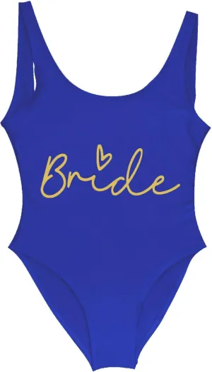 Women's One Piece Swimsuit Sexy Letter Print Tummy Control Backless Cheeky Bathing Suits Slimming High Cut Swimwear