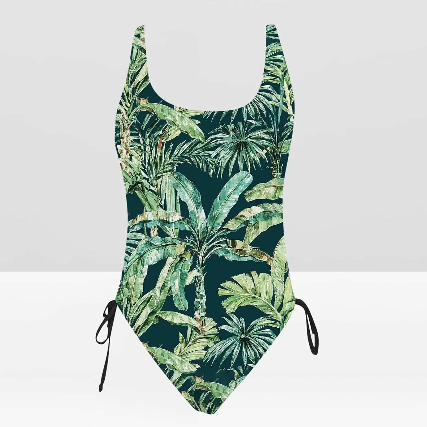 Women's One Piece Swimsuits Tummy Control Backless Cutout High Cut Bathing Suit Monokini Swimwear Monokinis Swim Suits