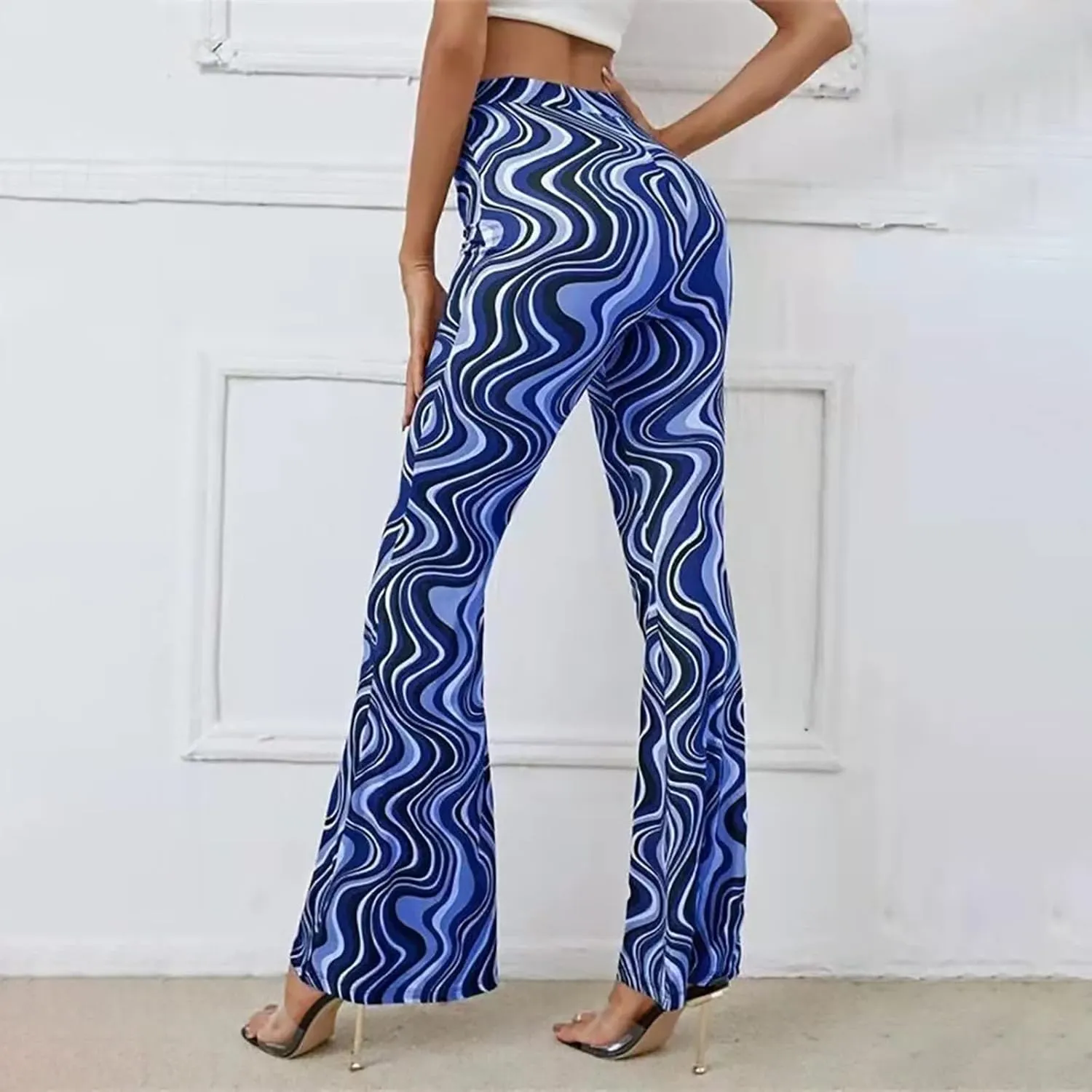 Womens Pants Yoga Casual Pants Flared Pants Fitness Yoga Pants Multi Pack Black Leggings Black Leggings Women Cotton