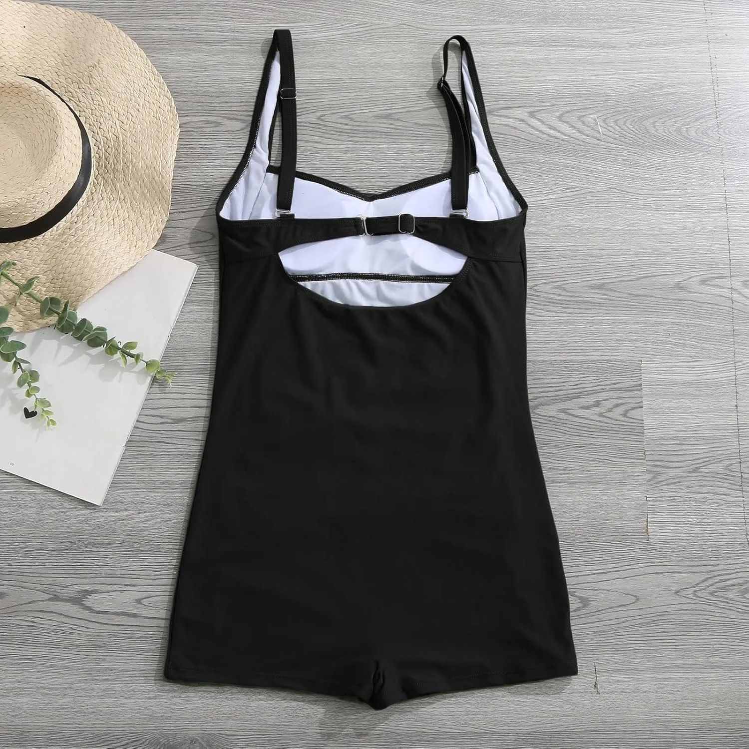 Womens Plus Size One Piece Swimsuit Tummy Control Bathing Suit Full Coverage Swimwear Twist Front Ruched Swim Suits