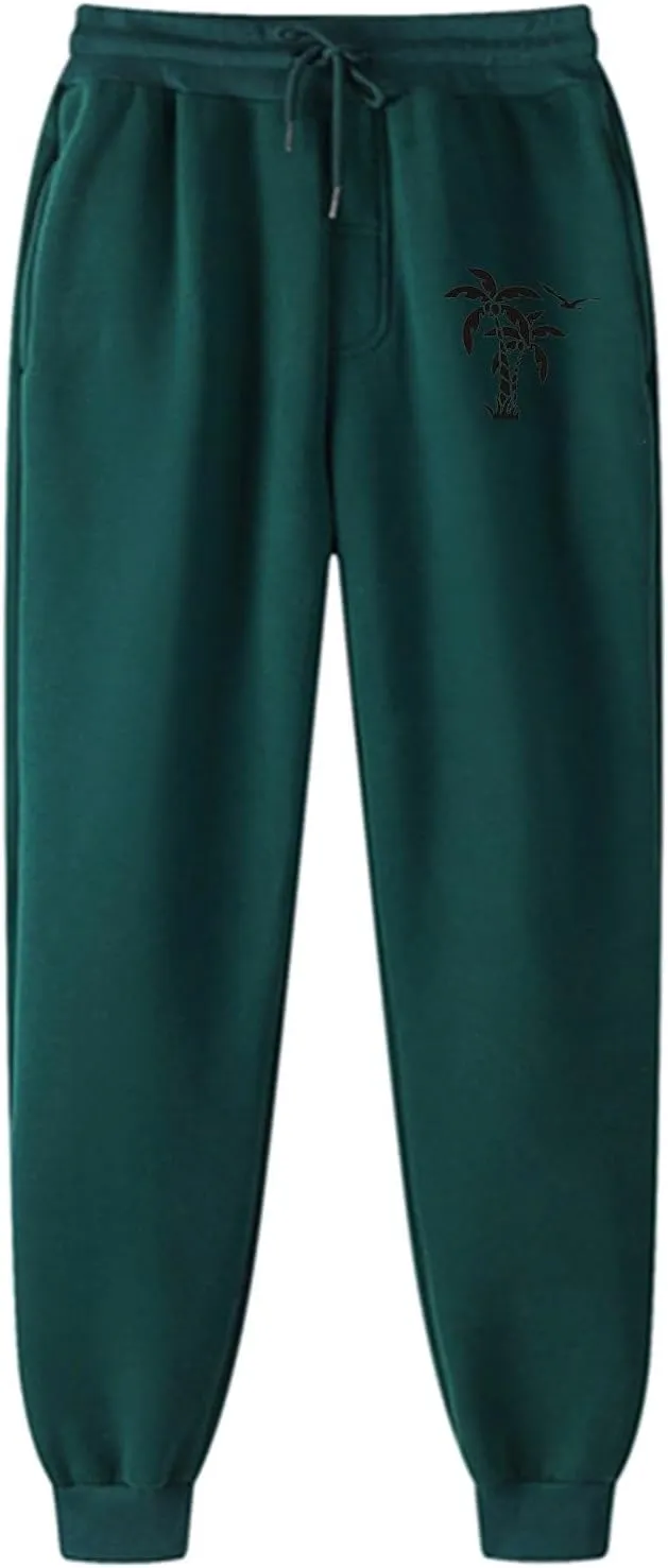 Women's Sweatpants Workout Active Joggers Cinch Bottoms High Waisted Drawstring Lounge Baggy Sweat Pants with Pockets