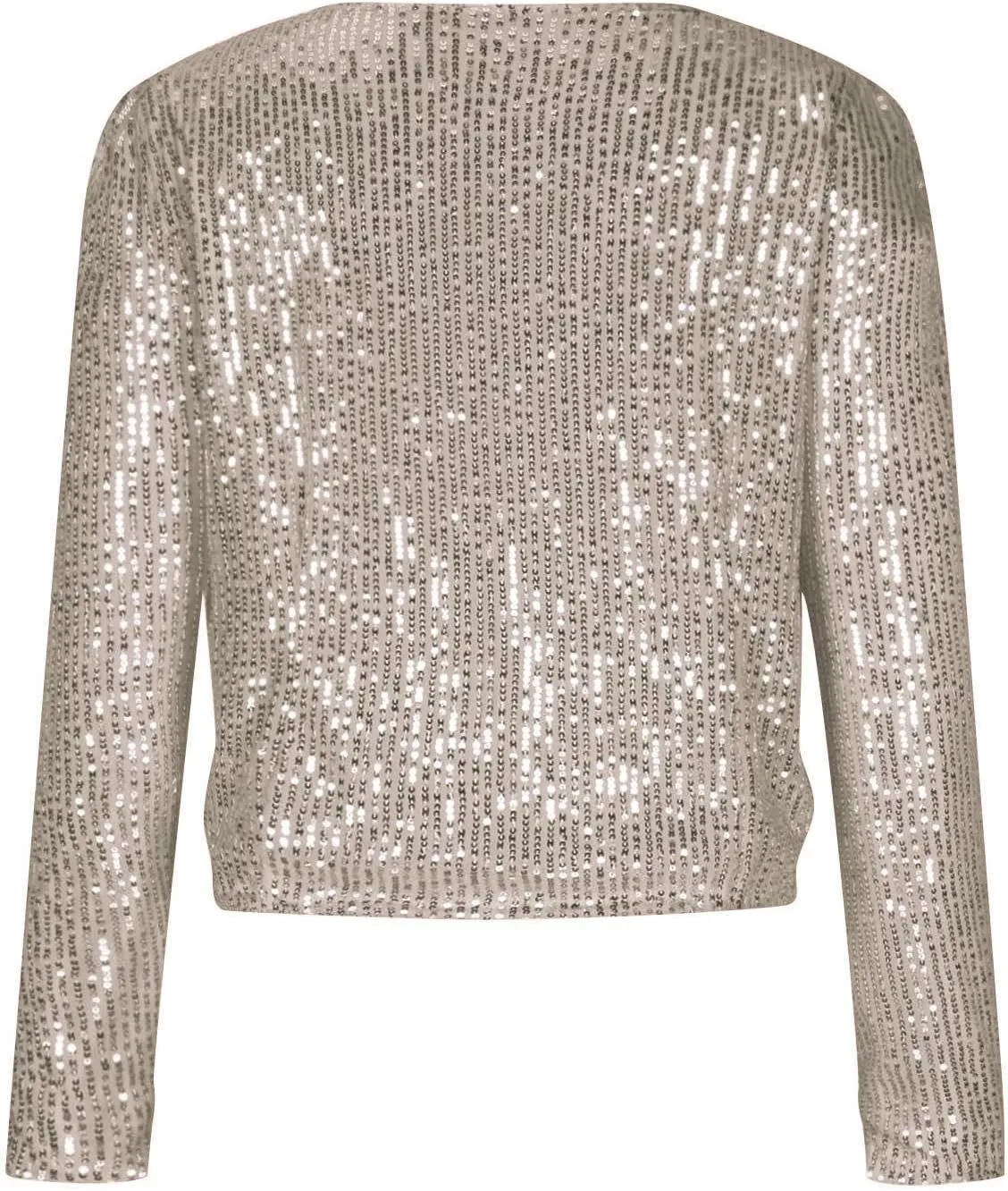 XUNRYAN Sequin Blazer Women Casual Open Front Cardigan Sparkly Jacket Glitter Long Sleeve Short Coats Crop Shrug Wraps Outfit