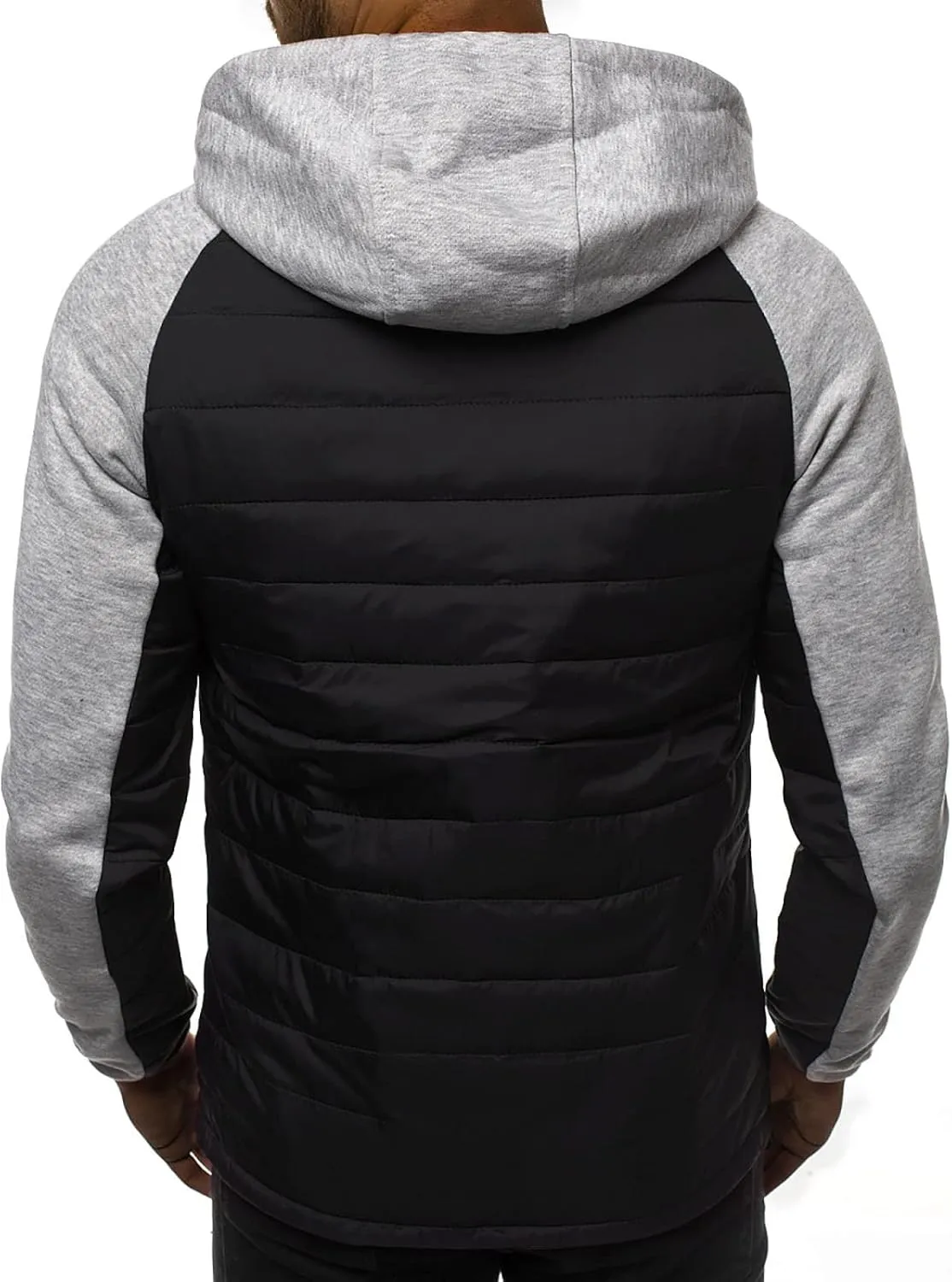 Ymosrh Mens Jackets Casual Camouflage Sports Sweatshirt Long Sleeve Zipper Hooded Jacket Coat Light Rain Jacket