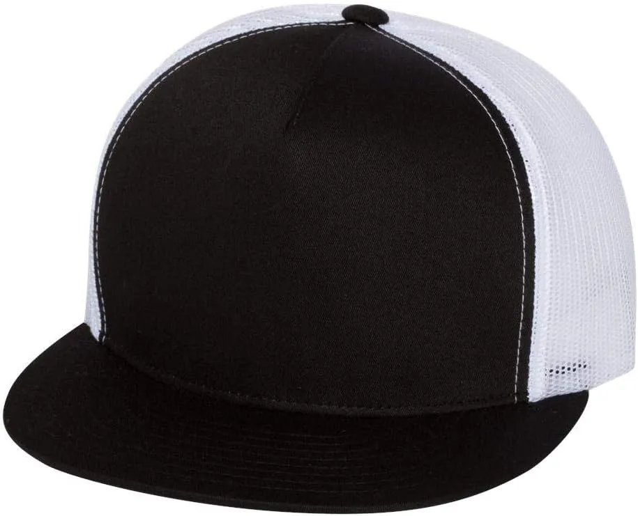 Yupoong Flexfit 6006,6006T,6006W 5 Panel Classic Trucker Snapback Hat Cap