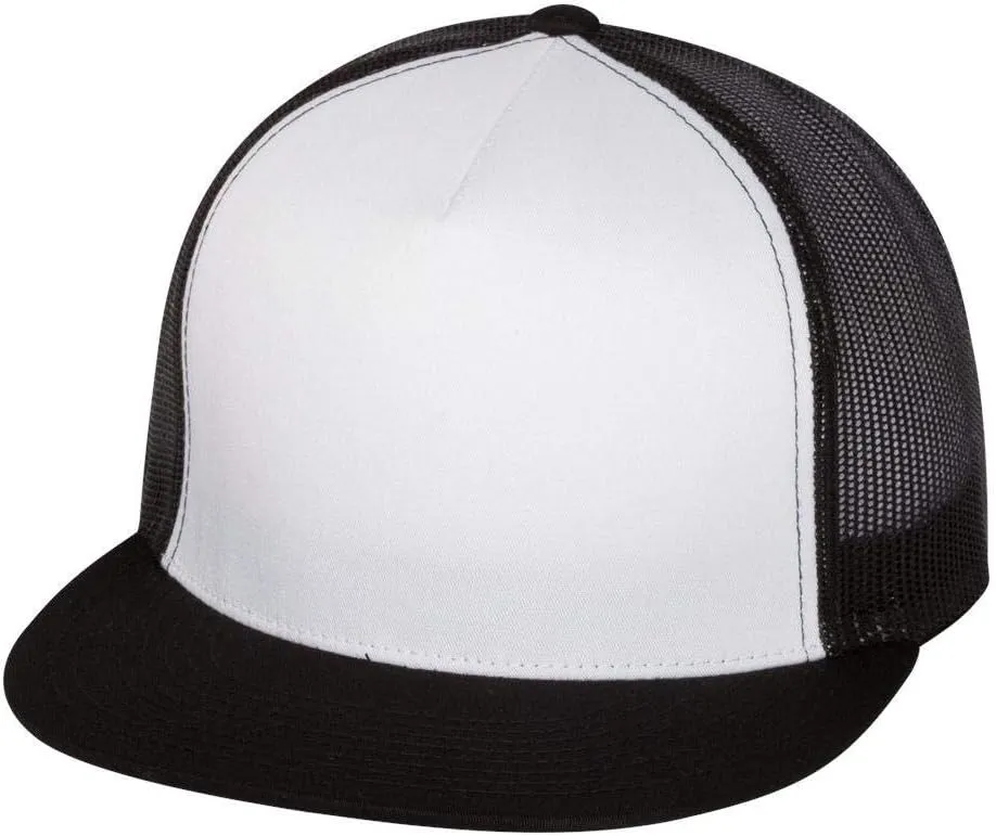 Yupoong Flexfit 6006,6006T,6006W 5 Panel Classic Trucker Snapback Hat Cap